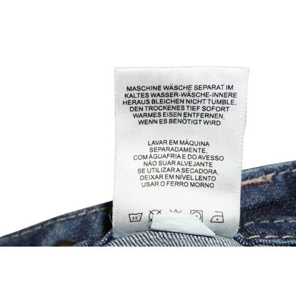 Miss Me Ankle Skinny Jeans Sz 27 – Crystal Embellished Bling Pockets Y2K - Picture 7 of 9